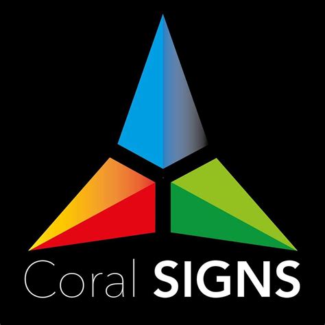 Coral sign